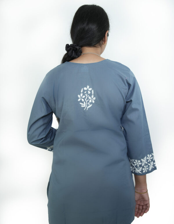 Hand Embroidered Short Kurti - Image 2