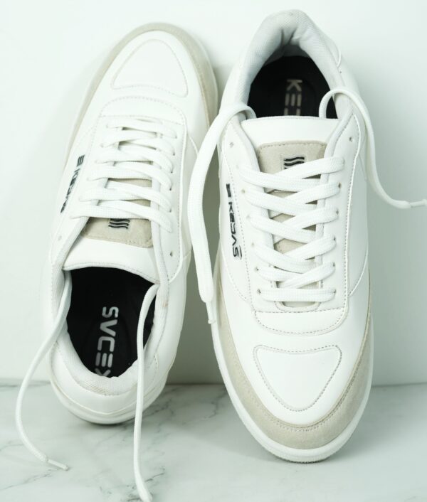 Men’s White and Cream Shoes - Image 6